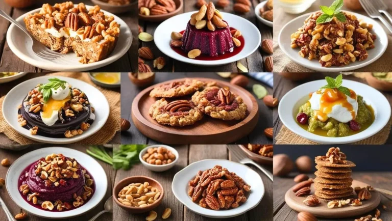 des recettes aux fruits à coque