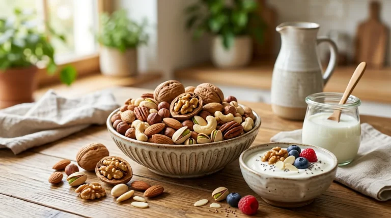 Microbiote et fruits à coque