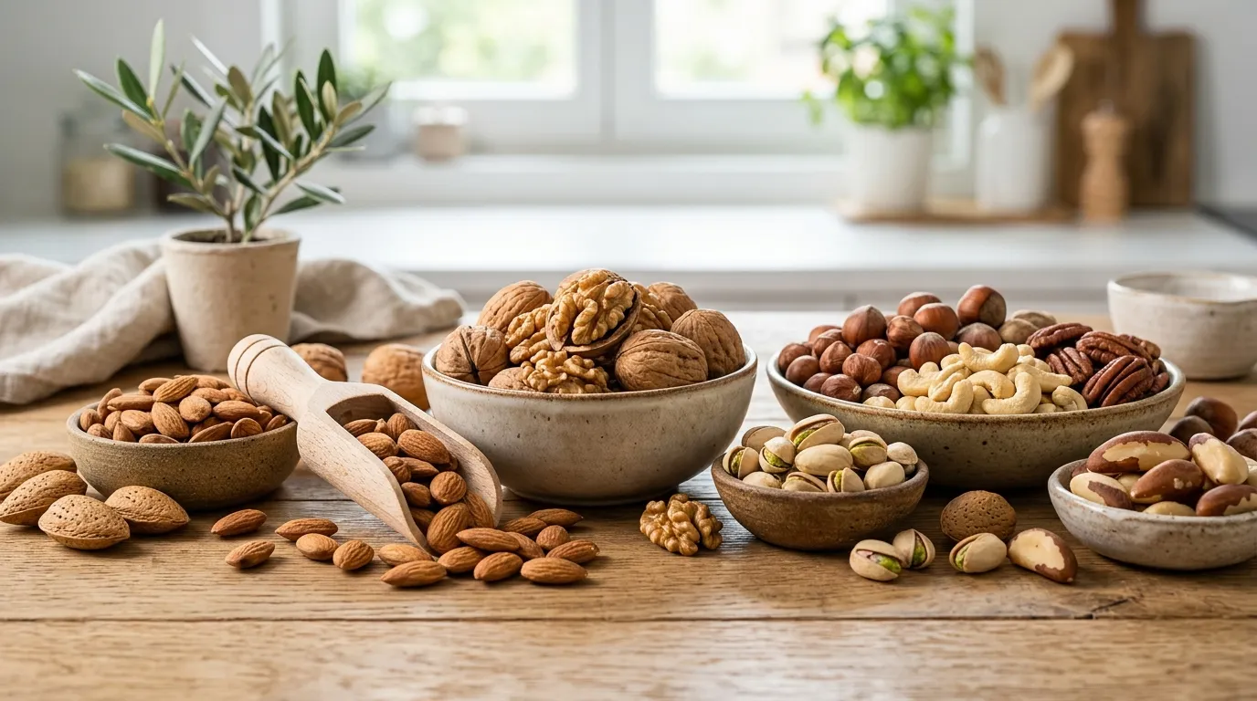 Fruits à coque végétarien : 6 variétés riches en protéines à adopter